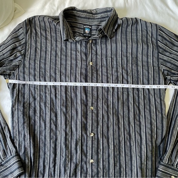 Kuhl Striped Button Down Shirt - Picture 4 of 7